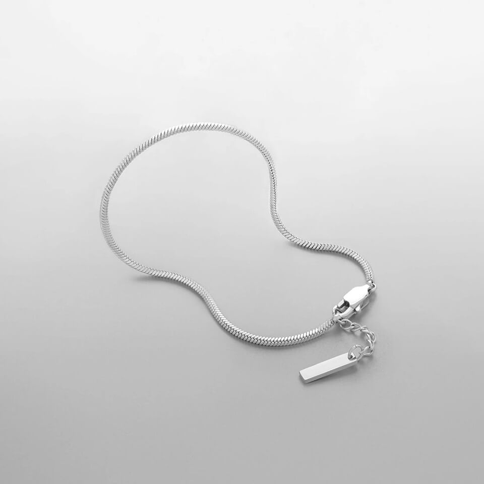 Square Chain Bracelet Men