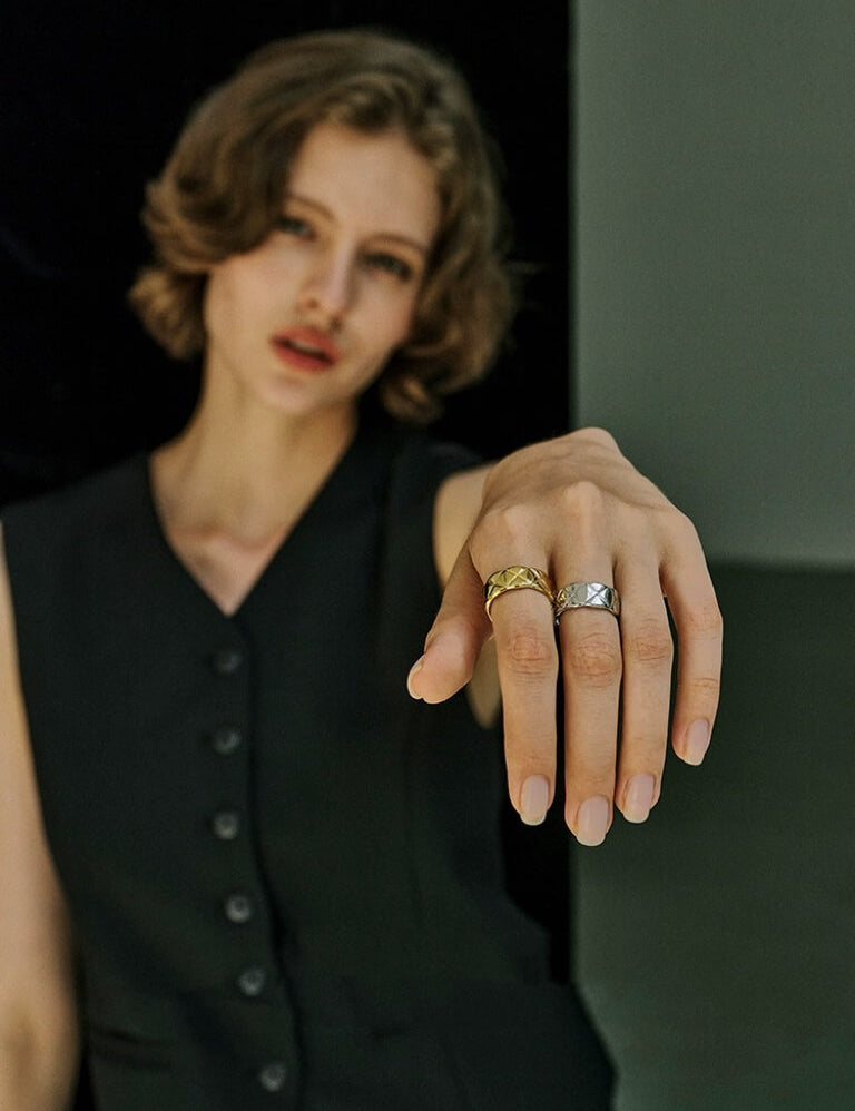 Quilted Ring - Women's Rings - Someone & HerOwn