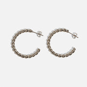 Twisted Hoop Earrings