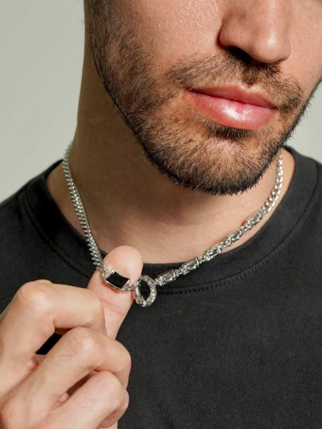 Men's Chunky Chain Necklace Bold Stainless – Someone HerOwn