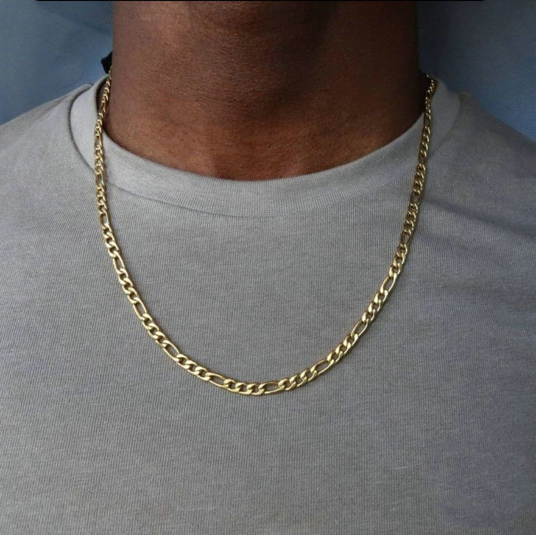 Men's Gold Chain Necklace Elegant Durable Accessory – Someone