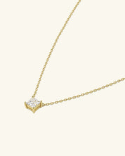 Princess Cut Moissanite Necklace