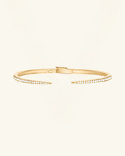 Moissanite Claw Cuff