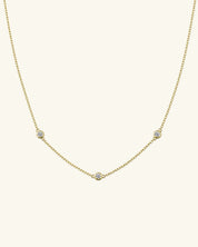 Moissanite Satellite Necklace
