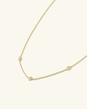 Moissanite Satellite Necklace