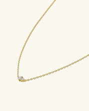 Moissanite Duo Necklace