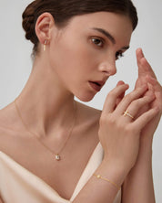 Moissanite Cross Ring