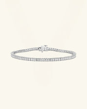 Princess Cut Moissanite Tennis Bracelet 2mm
