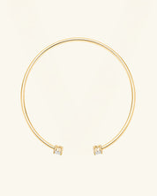 Moissanite Flexi Cuff