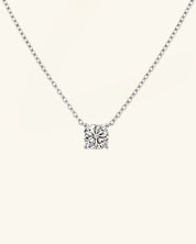 Cushion Cut Moissanite Necklace