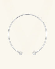 Moissanite Flexi Cuff