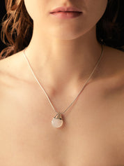 Two-Tone Agate Teardrop Necklace - Women's Necklaces - Someone & HerOwn