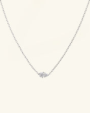 Moissanite Duo Necklace