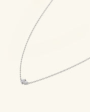 Moissanite Duo Necklace