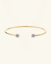 Moissanite Flexi Cuff