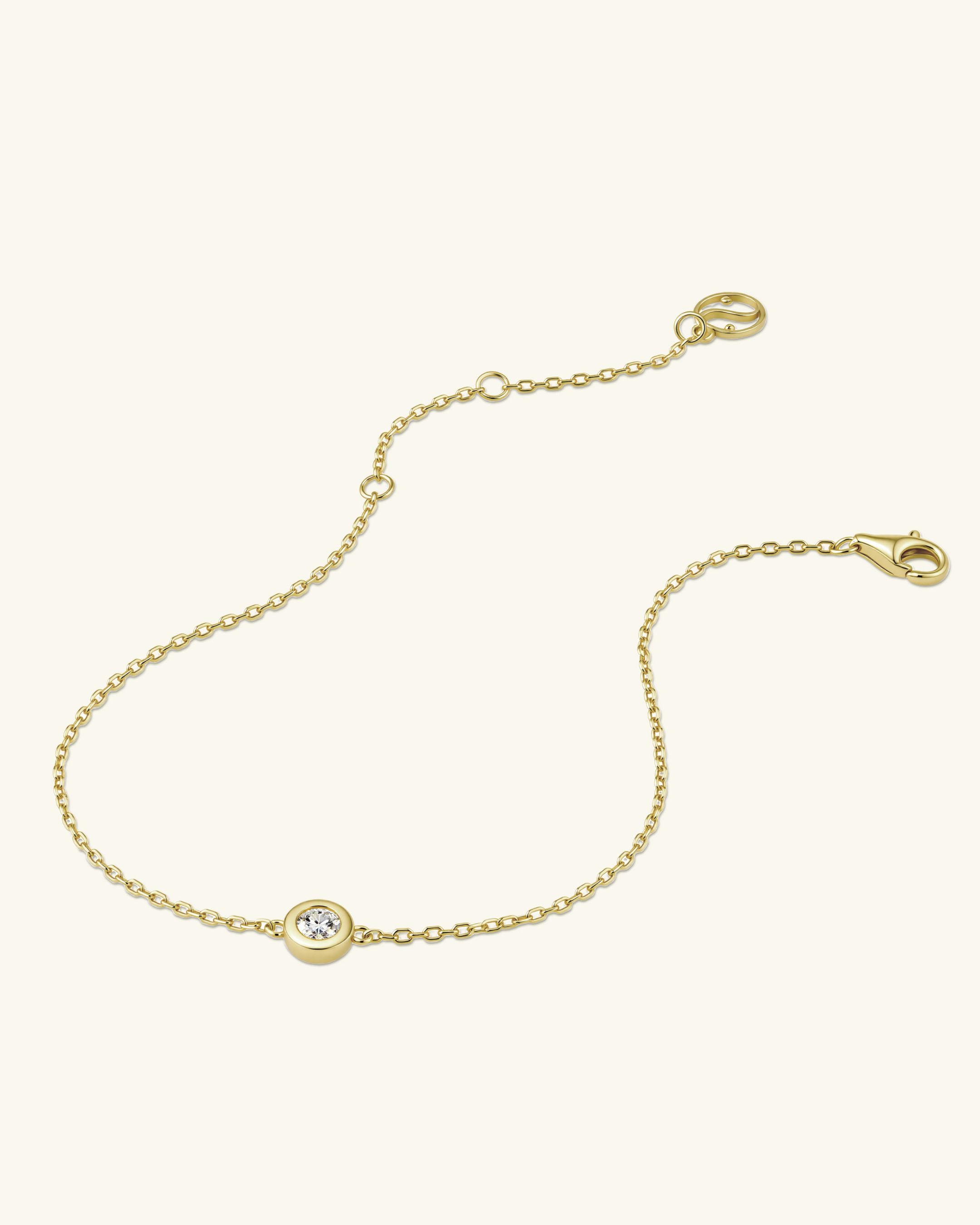 Solo Moissanite Bracelet
