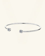 Moissanite Flexi Cuff