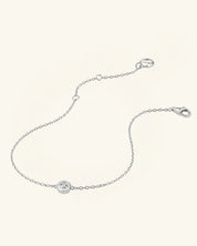 Solo Moissanite Bracelet