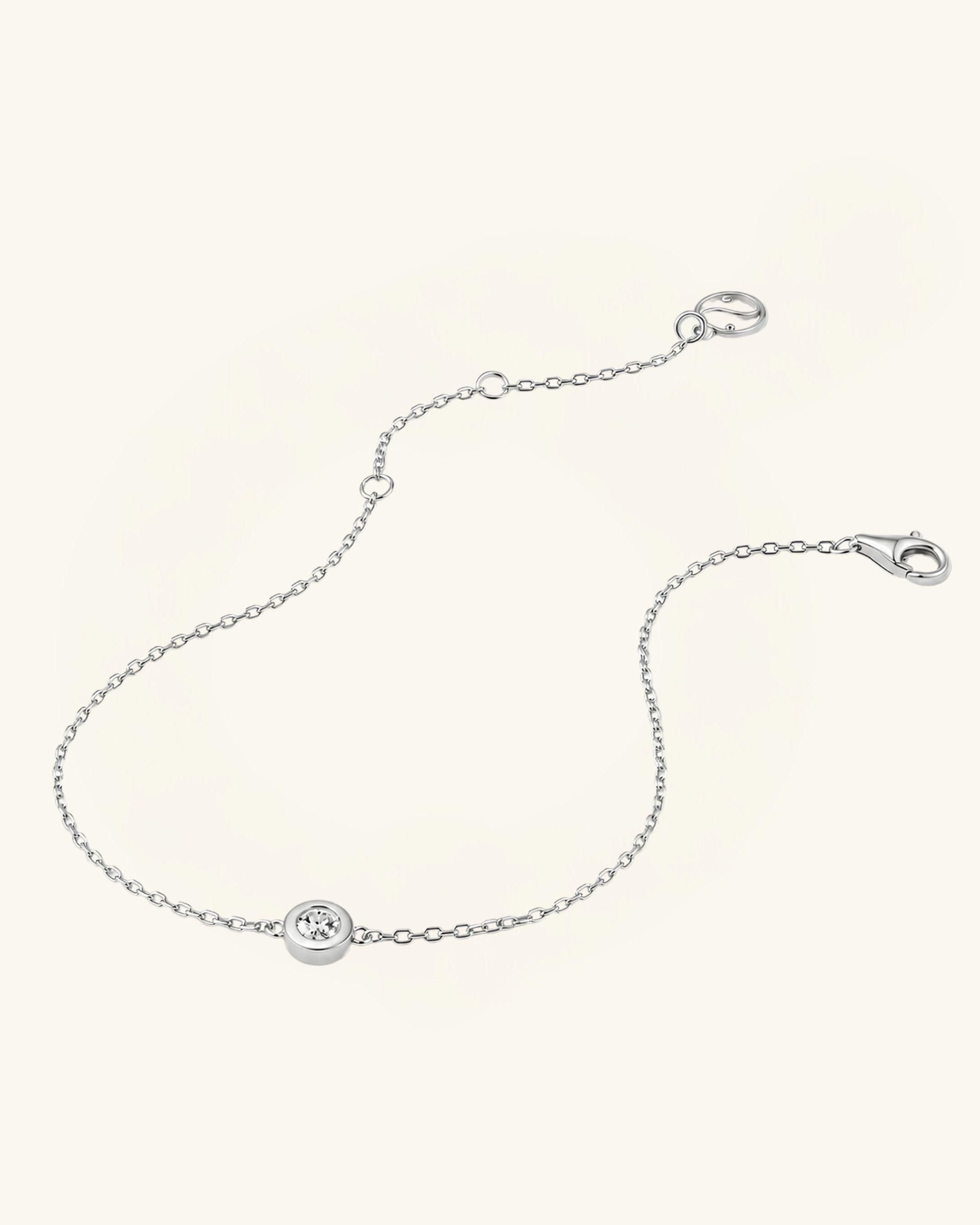 Solo Moissanite Bracelet