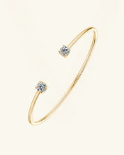Moissanite Flexi Cuff