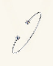 Moissanite Flexi Cuff
