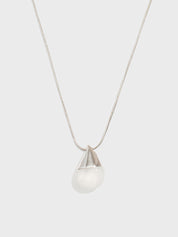 Two-Tone Agate Teardrop Necklace - Women's Necklaces - Someone & HerOwn