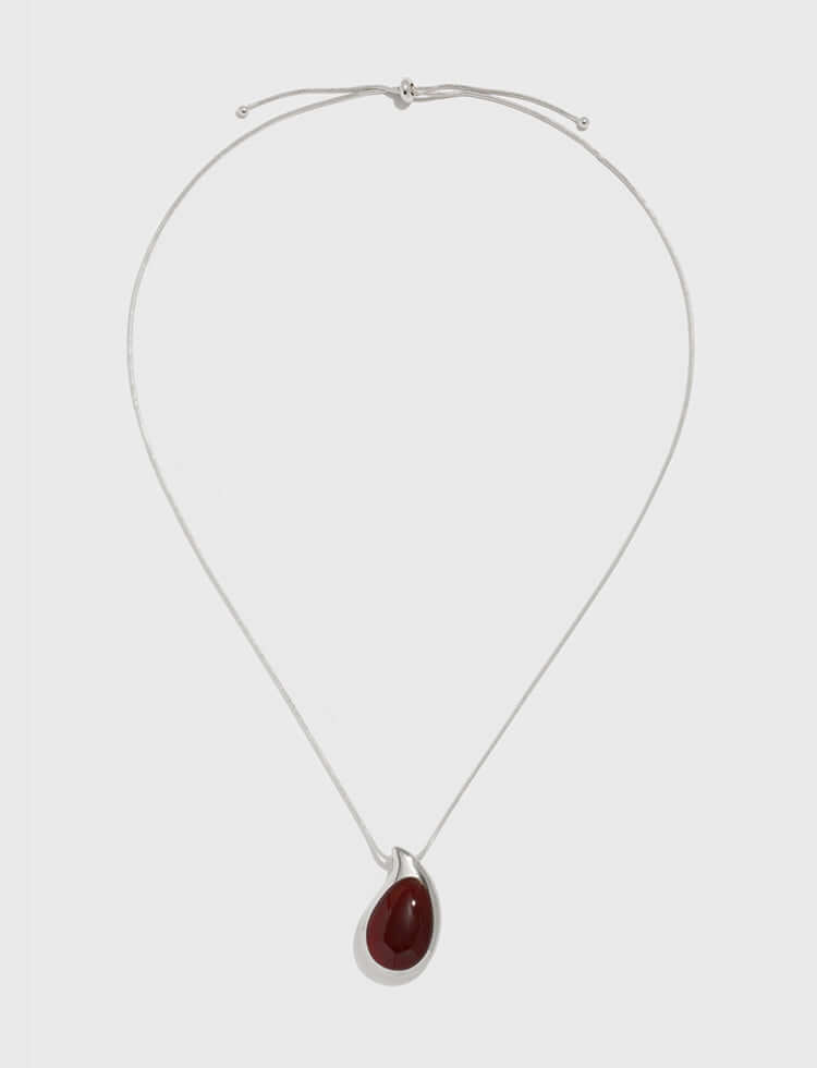 Agate Teardrop Necklace - Women's Necklaces - Someone & HerOwn