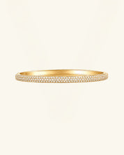 Pavé Moissanite Stackable Bangle