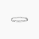 2 mm Moissanite Eternity Ring