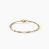 2 mm Moissanite Tennis Bracelet