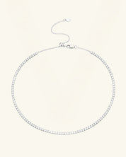 Multiway Moissanite Tennis Choker Necklace & Tennis Bracelet
