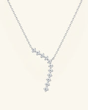 Cascade Moissanite Necklace