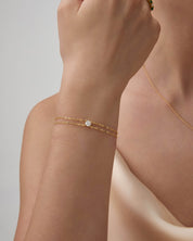 Round Moissanite Bracelet