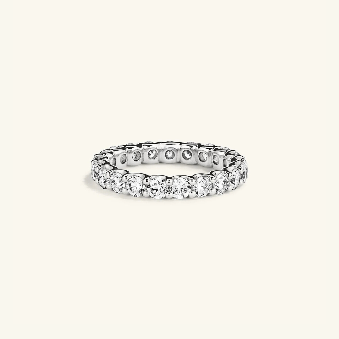 Moissanite Eternity Ring - Women's Rings - Someone & HerOwn