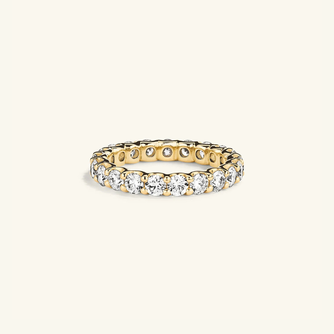 Moissanite Eternity Ring