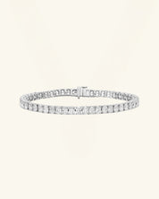Oval Cut Moissanite Tennis Bracelet