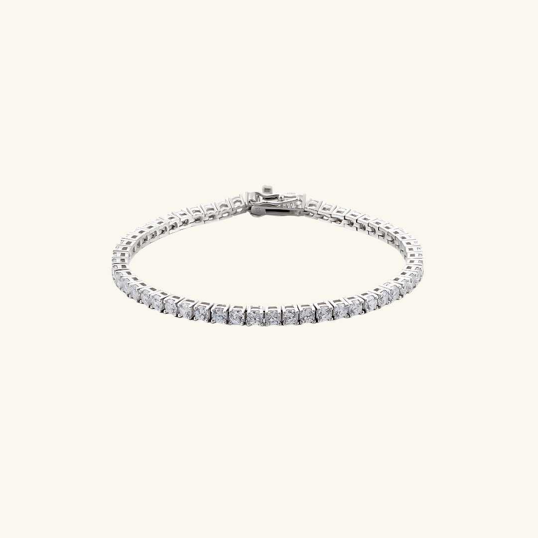 Moissanite Tennis Bracelet 3mm