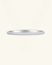 Pavé Moissanite Stackable Bangle