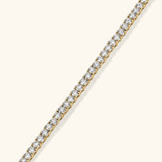 Moissanite Tennis Necklace 4mm