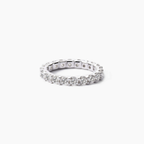 3 mm Moissanite Eternity Ring