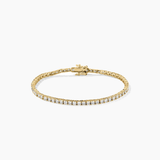 3 mm Moissanite Tennis Bracelet