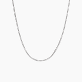 3 mm Moissanite Tennis Necklace