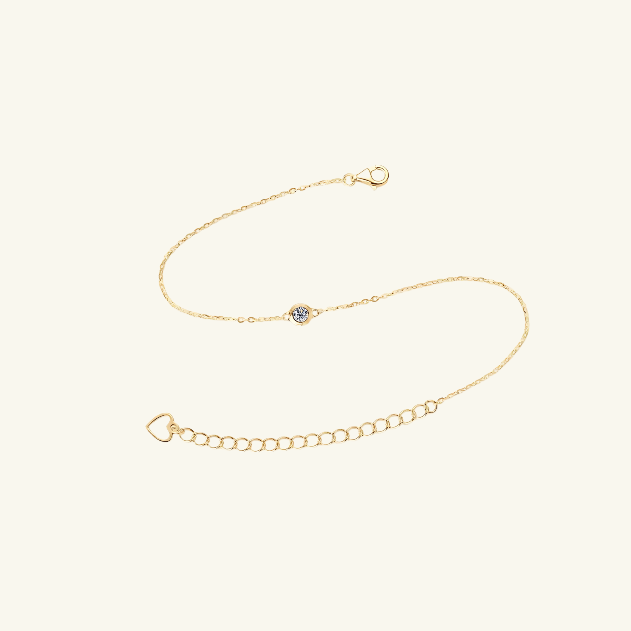 Solo Moissanite Bracelet