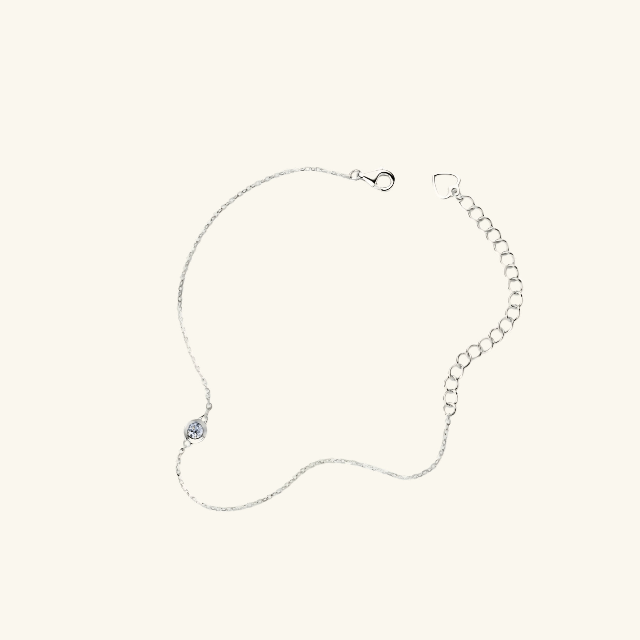 Solo Moissanite Bracelet