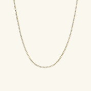 Moissanite Tennis Necklace 2mm