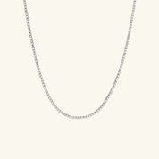 Moissanite Tennis Necklace 2mm