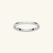 Moissanite Station Ring