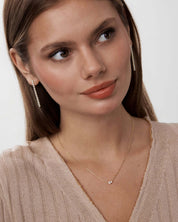 Moissanite Duo Necklace