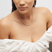 Moissanite Tennis Necklace 4mm