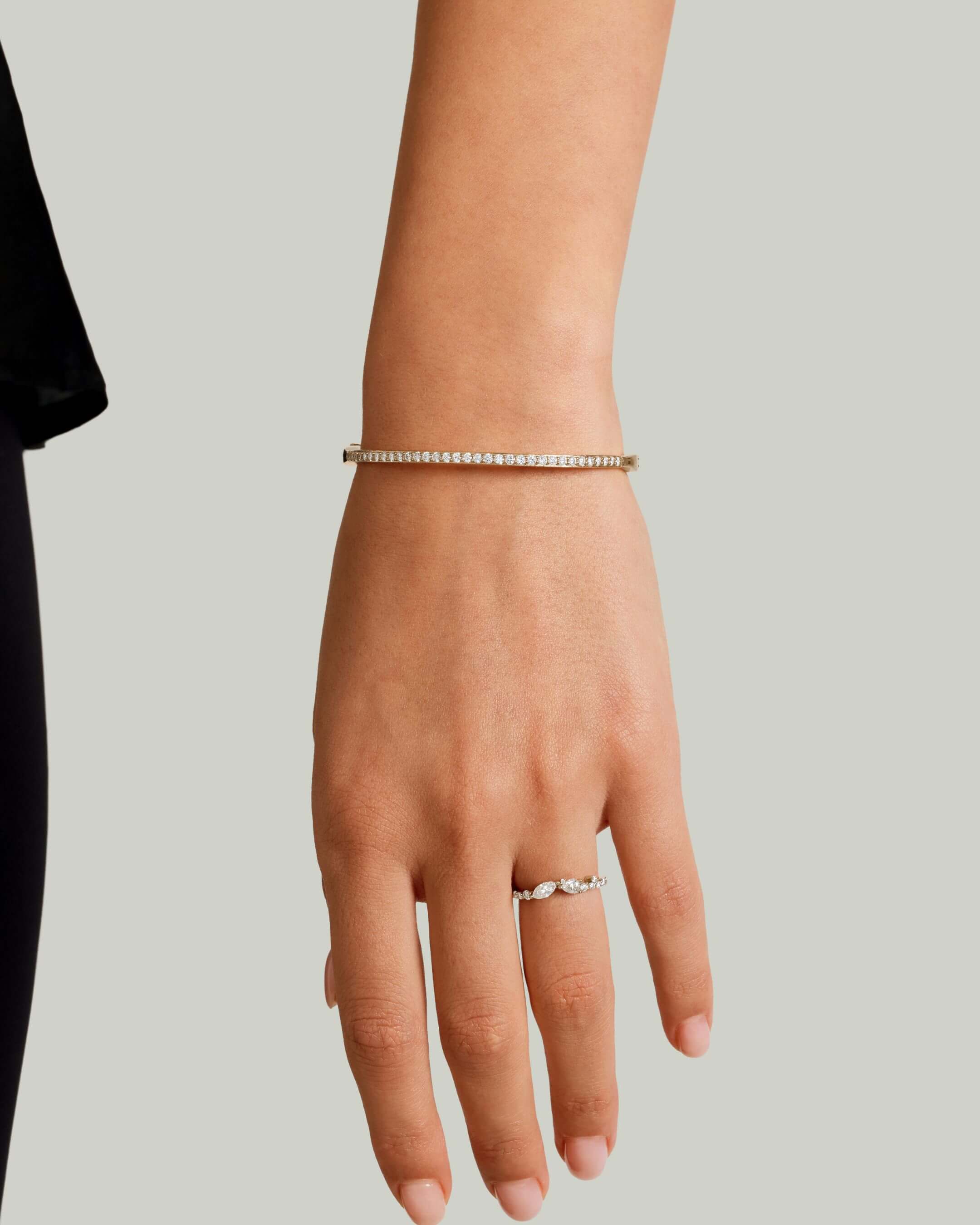 Moissanite Bangle